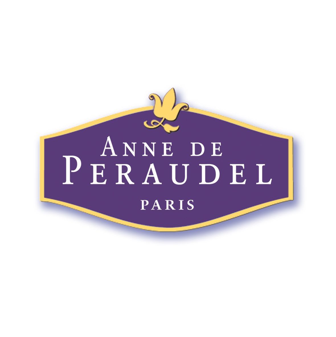 Logotype personnalisé réalisé pour les gammes de savons "Anne de Péraudel" du laboratoire Pierre Fabre